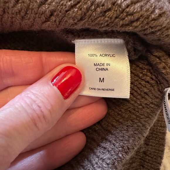 New York & Company Brown Turtleneck Sweater - Picture 12 of 15